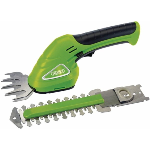 53216 Cordless Grass and Hedge Shear Kit (7.2V) - Draper