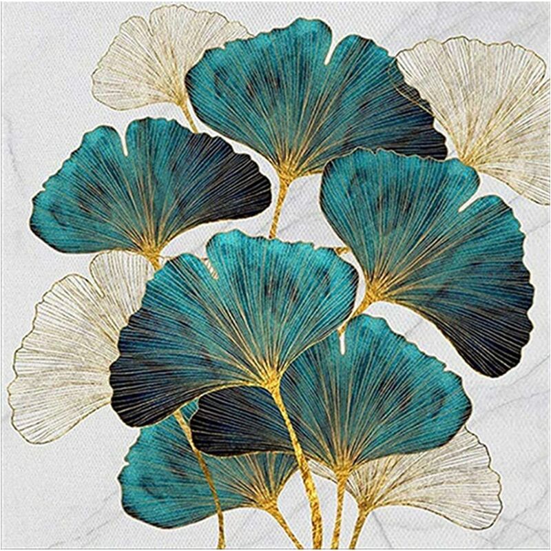 5D diamond painting, diamond painting painting embroidery diamond ginkgo biloba kits for bedroom, living room, office decoration