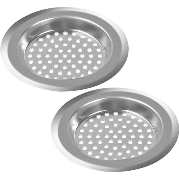 6 Pieces Sink Filter Stainless Steel Kitchen Sink Filter for Drain Filter for Kitchen, Bathroom and Bathtubs