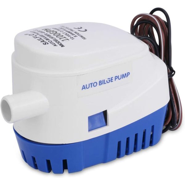 600GPH Marine All-in-One Automatic Submersible Bilge Pump