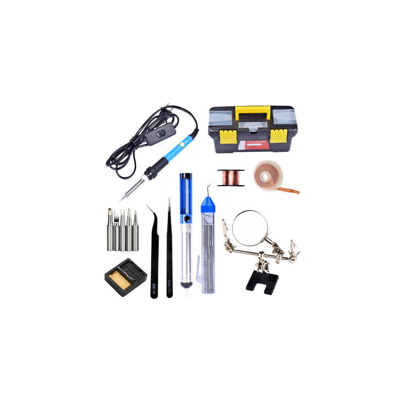 60W soldering iron solder kit electric kit adjustable temperature