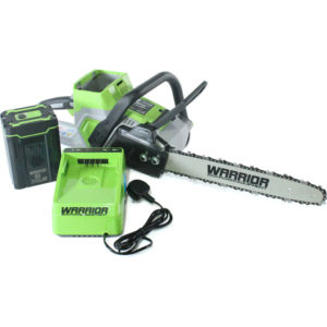 60v Cordless 41cm Chainsaw with battery and charger
