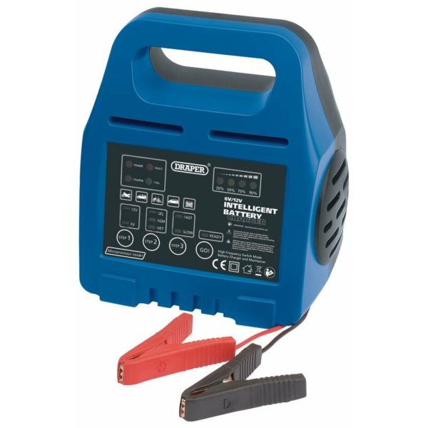 6/12V Intelligent Battery Charger 33861 - Draper