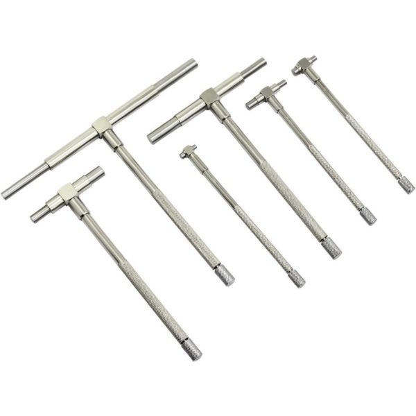 6PCS Precision Telescopic Gauge,Betterlife 8-150mm Internal Micrometer Measuring Bore Kit