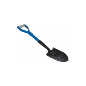 705mm Fibreglass Round Head Micro Shovel myd Handle Digging Dig Garden Spade