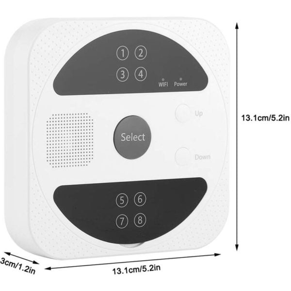 8 Zone Intelligent WiFi Sprinkler System Controller Irrigation Controller for Garden Lawn UseUK Plug 230V