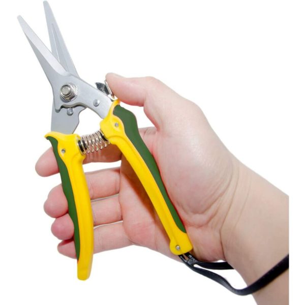 8-inch Multipurpose Footrot Shears Goat Sheep Alpaca Hoof Trimmers Pig Hooves Trimming Shears Ultra Twig Straight Pruning Shear Florist Sciccors