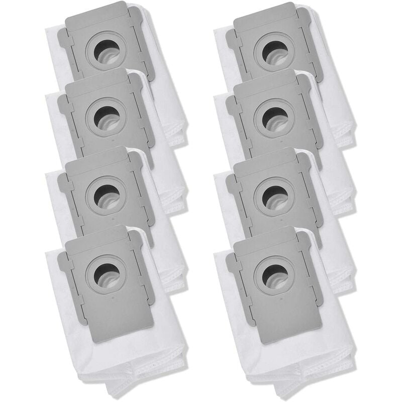 8 replacement vacuum bags compatible with Roomba I3 + (3550) i6 + (6550) i7 + i7plus (7550) i8 (8550) S9 + (9550) Robot vacuum cleaner parts of the i