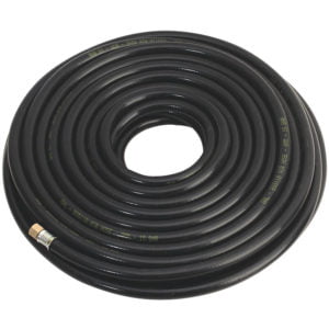 AH20RX Air Hose 20m x �8mm with 1/4'BSP Unions Heavy-Duty - Sealey