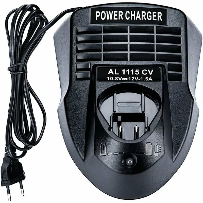 AL1115CV  12V  Lithium-ion Battery Charger Power Supply for Bosch  Li-ion Drill/Driver BC430 BC330, 2 607 336 996 BAT411 BAT412A LO-Ron -  Garden Equipment Review