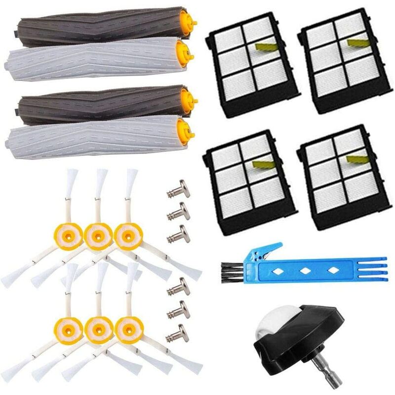 Accessories kit for iRobot Roomba 800 900 series, spare parts Spare parts for 805 850 860 861 865 866 870 871 875 876 880 885 886 890 891 895 896 960