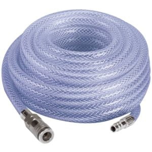 Air Hose 15 m with 10 mm Inner Diameter for Air Compressor Einhell - White