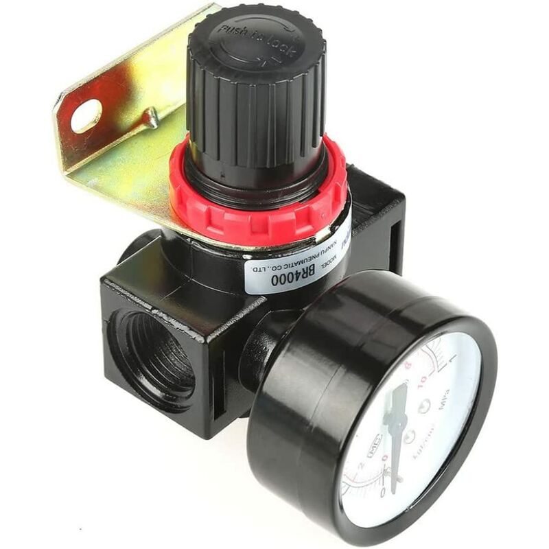 Air compressor pressure regulator with BR4000 G1 / 2 female thread control valve, air compressor