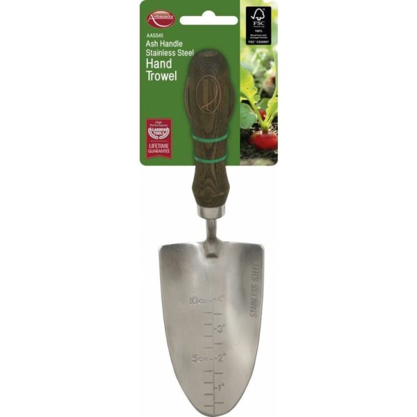 Ambassador - Ash Handle Stainless Steel Hand Trowel - AASS45