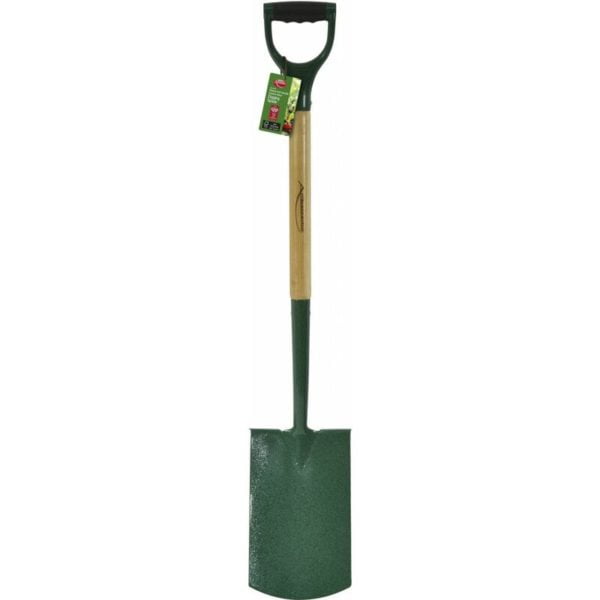 Ambassador - Natural Ash Handle Carbon Steel Digging Spade - AWCS200