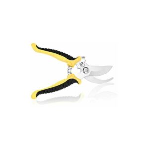 Anvil shears for dry and hard wood, straight blade garden pruning shears, tree shears ergonomic handles, professional garden shears