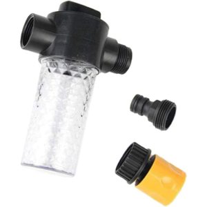 Aougo - 1 Set Pressure Washer Lance Car Wash Soap Kit Power Washer Gun High Pressure Snow Foam Jet Pot-Plastic 6-Point Inner Thread Quick Connector