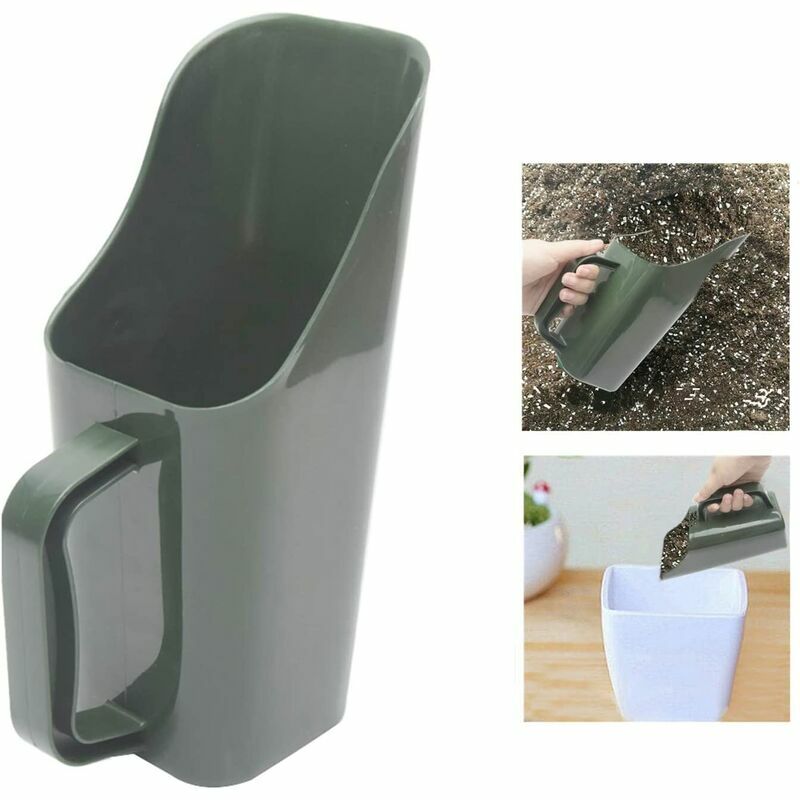Army Green gardening toolsMultifunctional gardening shovel plastic soil shovel