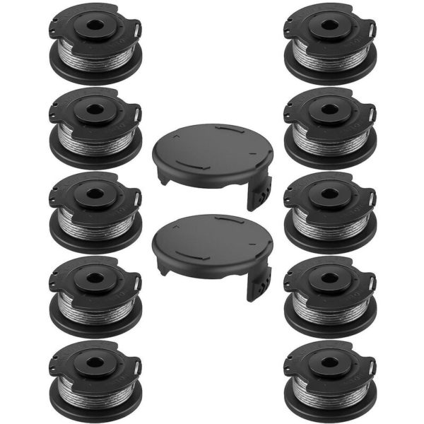 Auto Feed Spool Trimmer for Bosch Easygrasscut (10 Spools + 2 Caps)