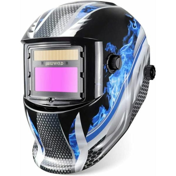 Auto Welding Helmet, Auto Darkening Welding Helmet with Sunscreen, Wide Viewing Angle Welding Helmet