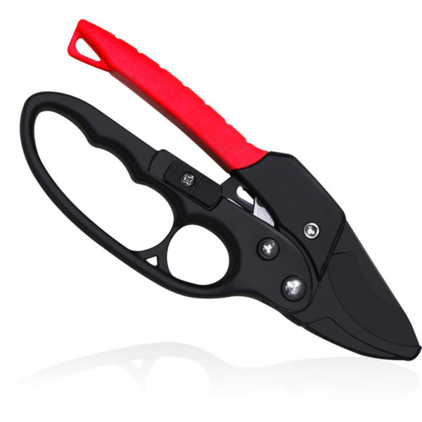 Automatic Ratchet Anvil Shears Hedge Shear Garden Branch Cutter