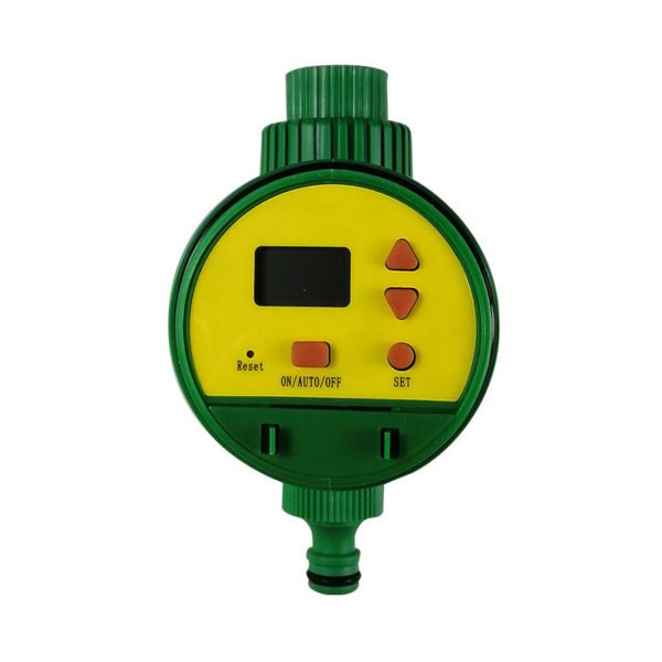 Automatic Watering Timer, Irrigation Timer with abs lcd Display, Intelligent Watering System Controller for Lawn Sprinkler, Greenhouse and More