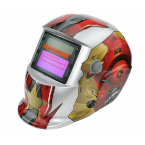 Automatic Welding Helmet - Welding Mask with 2 Lenses and 2 DIN9-13 Adjustable Shade Filter Sensors for MIG TIG MAG Arc Welding [Energy Class A+++]