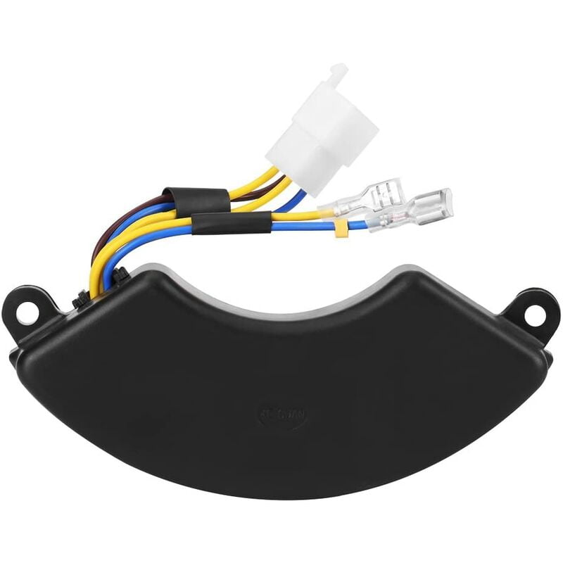 Avr Automatic Voltage Regulator, 450V 680VF Arc Shaped avr Voltage Regulator for 6 Wire 6.5kW-8.5kW 2 Phase Gasoline Generator