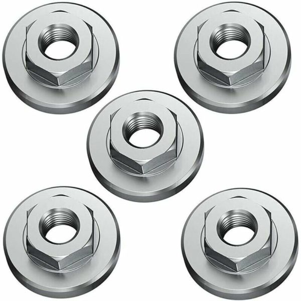 BETT Quick Release Nut Lock Nut, 5 Quick Release Lock Nut, Nut Accessories For All Angle Grinders