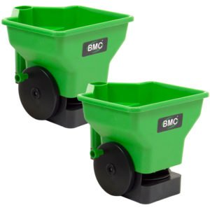 BMC - Handheld Fertiliser, Seed and Salt Spreader - Pack of 2