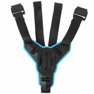 BR-Vie Motorcycle Helmet Strap Front Mount Chin Mount for GoPro Hero10/9/8/6/5/4/3, YI Action Camera Curved Helmet Mount