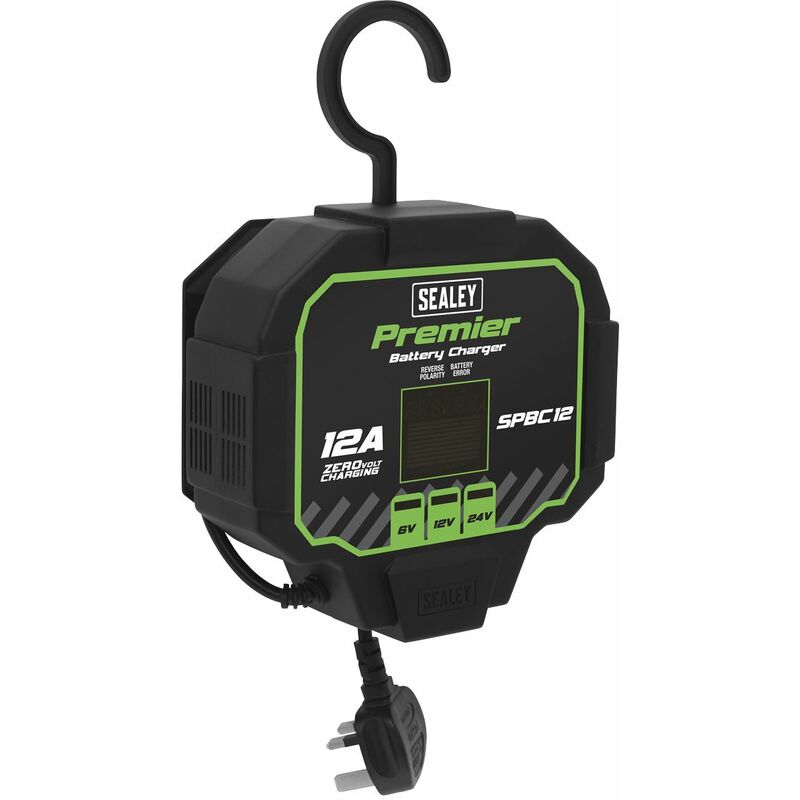 Battery Maintainer Charger 12A Fully Automatic SPBC12 – Sealey