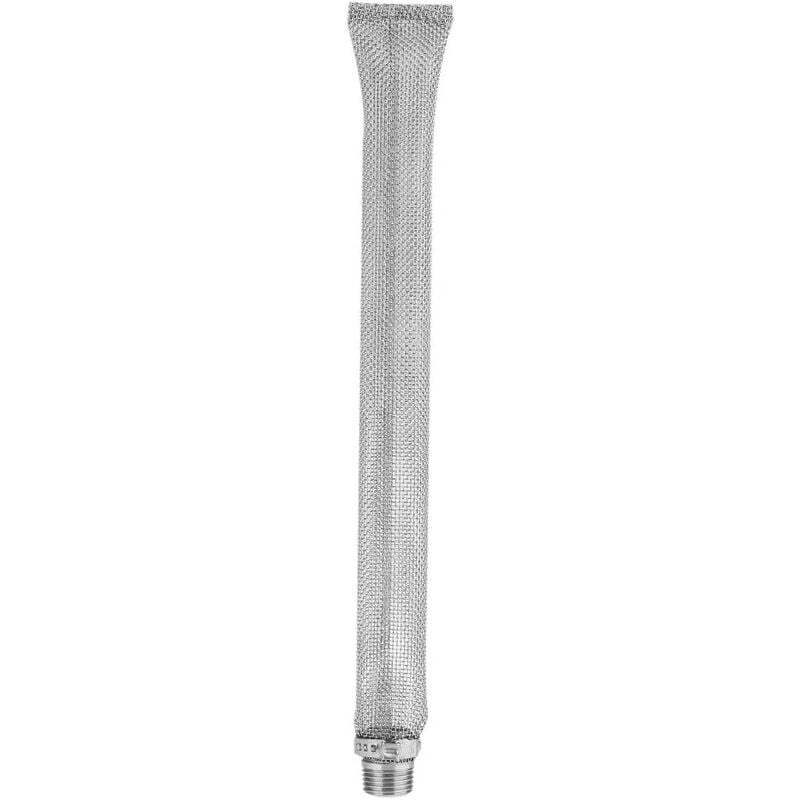 Beer Filter Kit Beer Brewing Stainless Steel Brewing Kit Homebrew Beer Filtration Wine Beer Bar Tool (12inch)