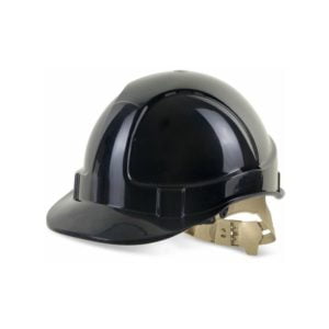 Beeswift - b-brand vented safety helmet hard hat black - Black - Black