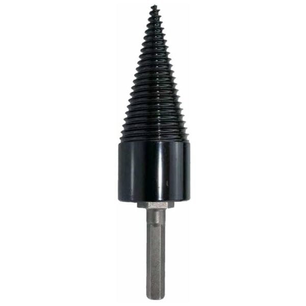 Benobby Kids - 32mm Log Splitter Home Firewood Electric Hammer Drill Bit Steel Split Cone