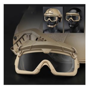 Benobby Kids - Airsoft Tactical Goggles, Safety Goggles, Military Goggles, Helmet Goggles, Windproof and Anti-fog Goggles for Outdoor Activities,