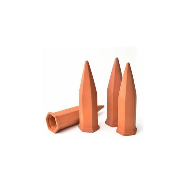 Benobby Kids - Drip Irrigation Bottle, 4 Pieces Terracotta Drip Irrigation Automatic Sprinkler Plants Automatic Irrigation System for Garden Home