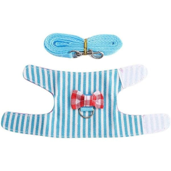 Benobby Kids - Hamster Leash, Hamster Leash Traction Strap Hamster Harness Hamster Traction Training Rope Squirrel Ferret Guinea Pig with Bands