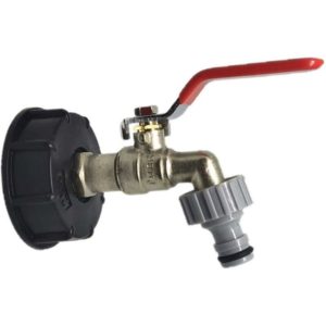 Benobby Kids - Ibc Faucet Tank Adapter Brass Tote Tank Faucet Food Grade Drain Adapter 1/2