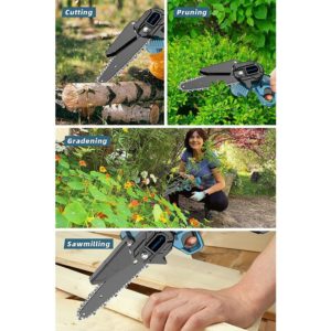 Benobby Kids - Portable Mini Electric Chainsaw for Lumberjacks Branch Pruners