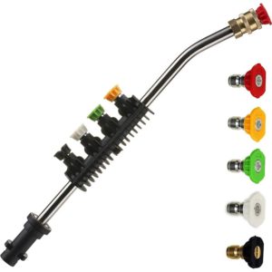 Betterlifegb - BR-Vie Pressure Washer Extension Wand with Adapter, Replacement Lance, Only Compatible with Karcher K2, K3, K4, K5, K6, K7, 50cm
