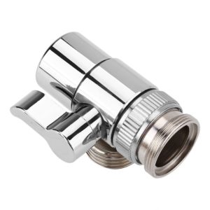 Betterlifegb - Brass Kitchen or Bathroom Lavatory Faucet Divider, Faucet Adapter, 3 Way Faucet Drain Valve, Replacement Part