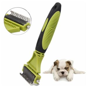 Betterlifegb - Pecute brush dog brush cat, comb professional dog demat and dog brush long, dog grooming rake effectively reduces hair loss up to 95%
