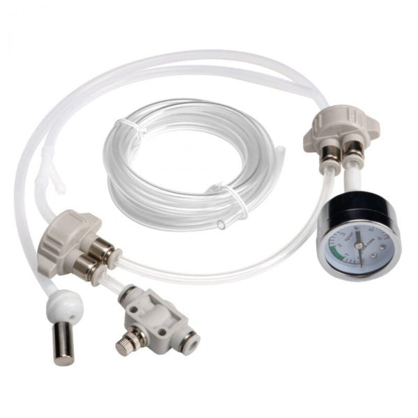 Betterlifegb - diy CO2 system for aquarium plant, Aquarium accessories CO2, diy CO2 generator with pressure tester and airflow control valve for