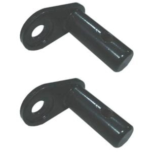 Bicycle Trailer Couplings 2 pcs Iron VDTD18550 - Topdeal
