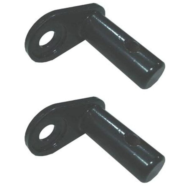 Bicycle Trailer Couplings 2 pcs Iron VDTD18550 - Topdeal