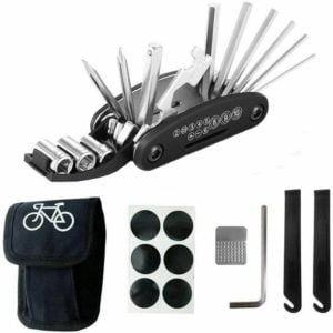 Bike Repair Tool Kit, Bicycle Repair Tool Kit, 16 in 1 Bike Repair Set Bicycle Repair Kit Multi-Function Tool
