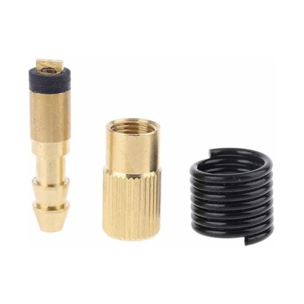 Blow Gun Adapter Nozzle for Standard Pump, Air Compressor, Twist Type with Barb Connector