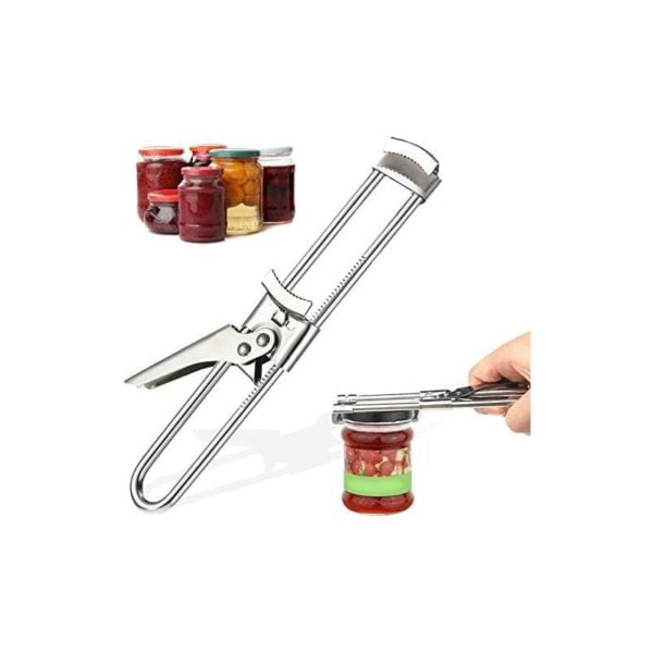 Bottle Opener, Non-Slip Multi-Function Can Opener, Cap Unscrew Tool, Stubborn Cap Remover Aid/Device, For Weak Hands, Elderly, Weakness