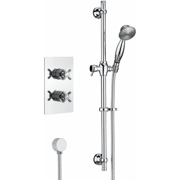 Bristan - 1901 Dual Concealed Mixer Shower with Shower Kit